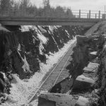Железнодорожная выемка Импилахти, 1944г