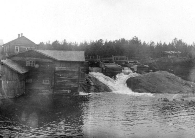 1920г. Мельница и лесопилка в деревне Койриноя